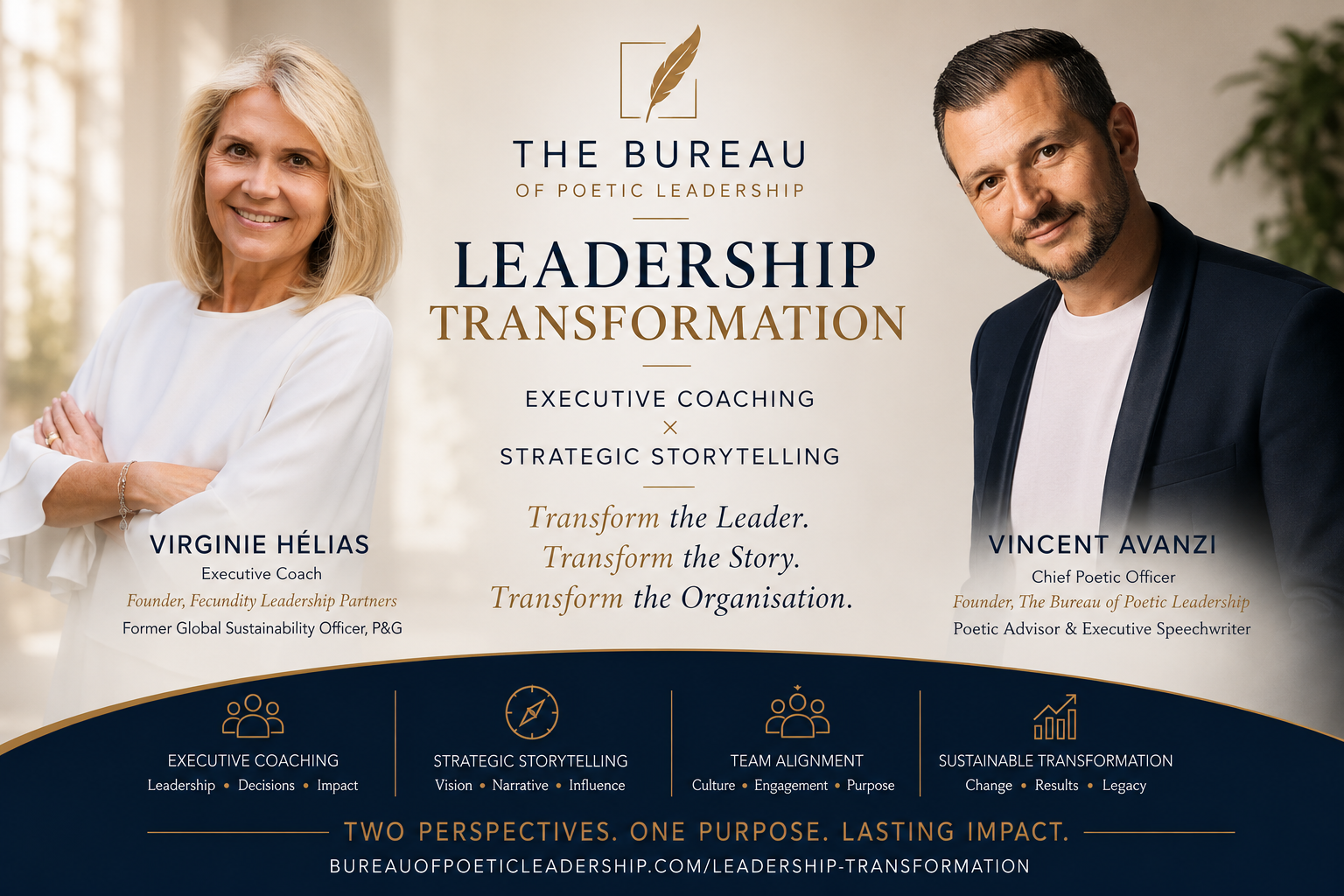Leadership Transformation by Virginie Hélias and Vincent Avanzi